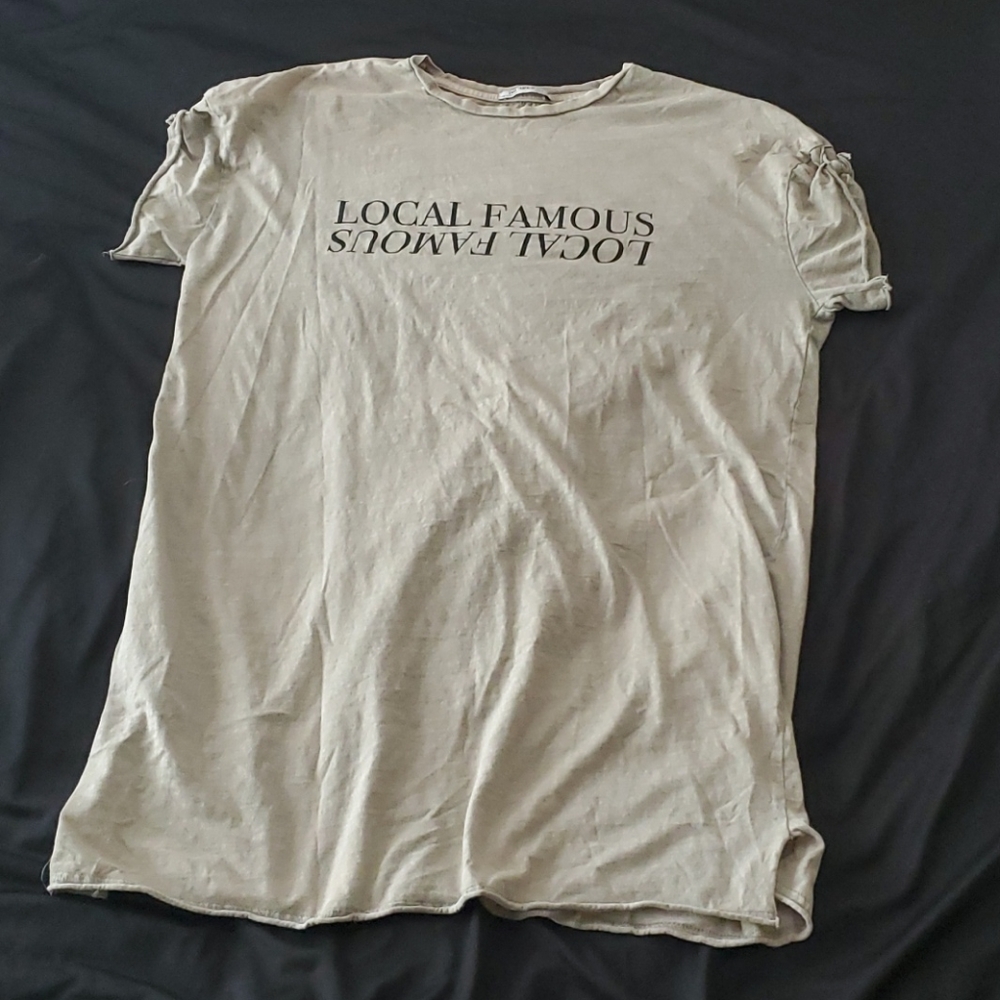 Zara T-Shirt Dress